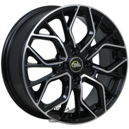 колесные диски Cross Street CR-19 7x17 5*110 ET49 DIA65.1 BKF Литой