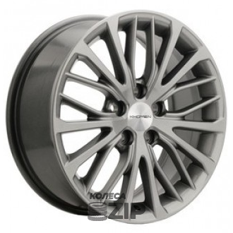 колесные диски Khomen KHW 1705 7x17 5*112 ET49 DIA57.1 F-Silver Литой