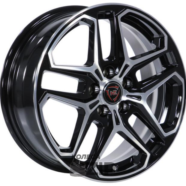 колесные диски NZ R-04 6.5x16 5*112 ET42 DIA57.1 BKF Литой