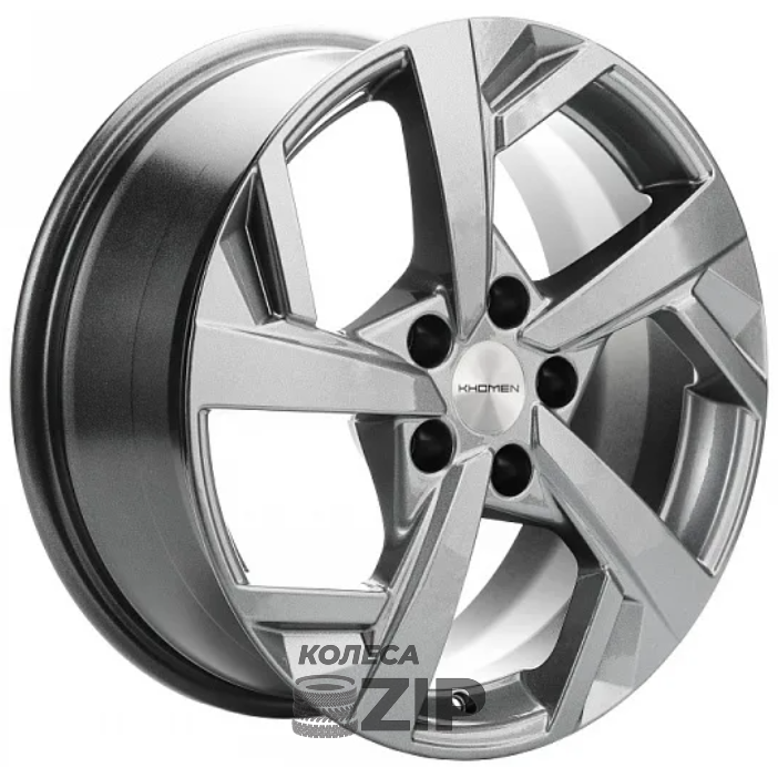 колесные диски Khomen KHW 1712 7x17 5*112 ET43 DIA57.1 Gray Литой