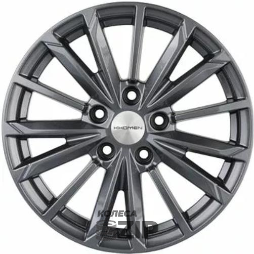 колесные диски Khomen KHW 1611 6.5x16 5*108 ET50 DIA63.3 Gray Литой