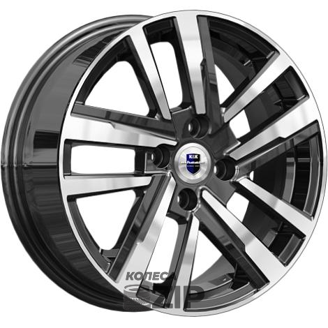 колесные диски K&K Хант 6x15 4*100 ET37 DIA60.1 Алмаз черный Литой