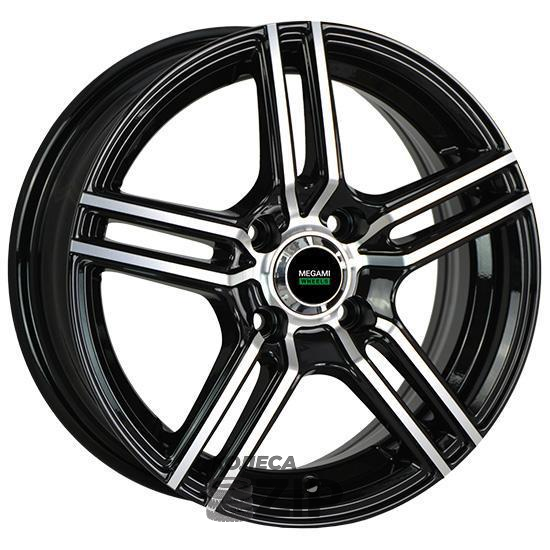 колесные диски Megami MGM-1 6x15 5*100 ET38 DIA57.1 BFP Литой
