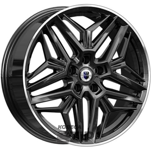 колесные диски K&K Колумб 7x19 5*108 ET33 DIA60.1 Алмаз черный Литой