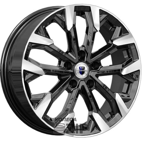 колесные диски K&K Морейн 6.5x17 5*112 ET46 DIA57.1 Алмаз черный Литой