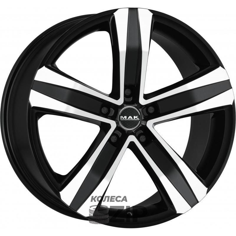 колесные диски MAK Stone 5 T 7x17 5*130 ET62 DIA78.1 Black mirror Литой