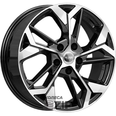 колесные диски K&K КС1062 6.5x17 5*114.3 ET40 DIA64.1 Алмаз черный Литой