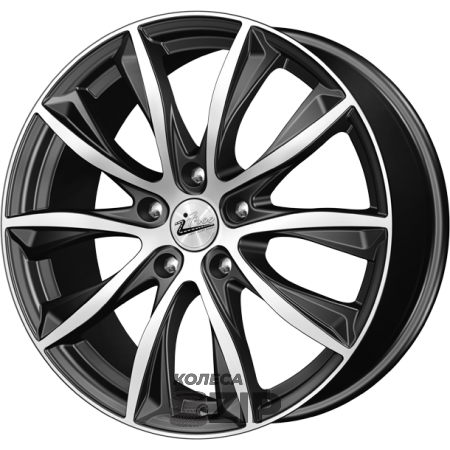 колесные диски iFree Кazaнтип 7.5x18 5*105 ET38 DIA56.6 Блэк Джек Литой
