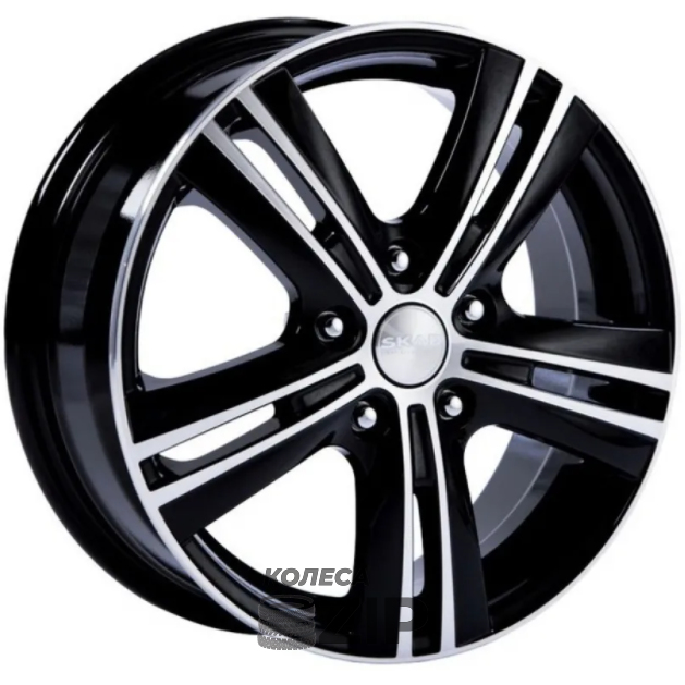 колесные диски Скад Багира 6x16 4*100 ET52 DIA54.1 Алмаз Литой
