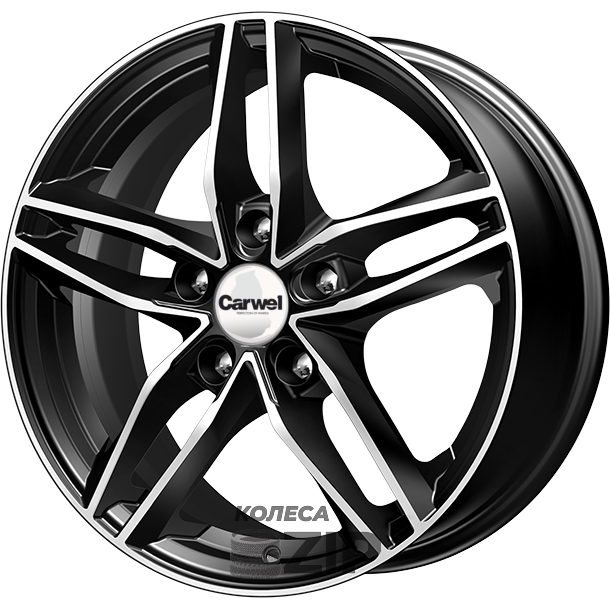 колесные диски Carwel Тау 6.5x16 5*108 ET40 DIA54.1 AB Литой