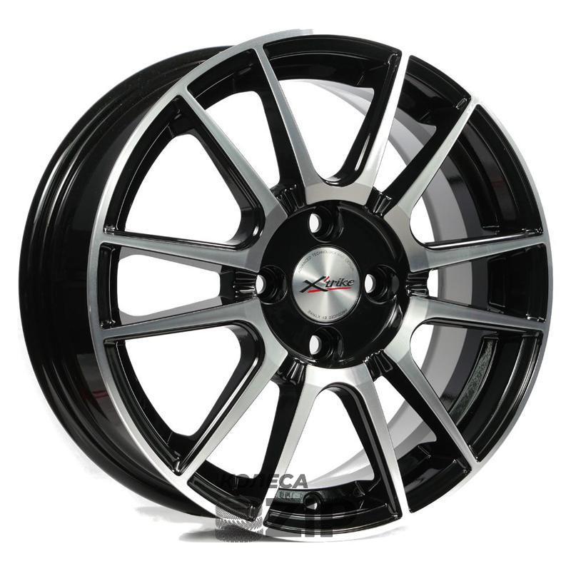 колесные диски X'trike X-127 6x15 4*98 ET35 DIA58.6 BKFP Литой