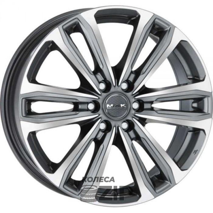 колесные диски MAK Safari 6 7.5x17 6*139.7 ET30 DIA112 Gunmetal Mirror Face Литой