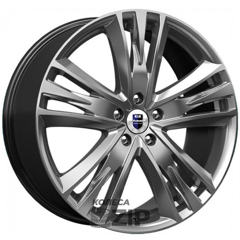 колесные диски K&K Атлант 7x16 5*139.7 ET35 DIA108.6 Дарк платинум Литой