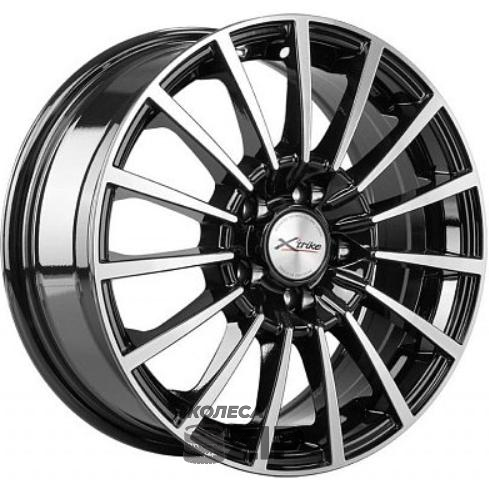 колесные диски X'trike X-106 6.5x15 5*114.3 ET38 DIA67.1 BKFP Литой