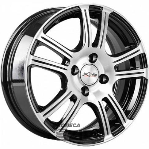 колесные диски X'trike X-105 6x15 4*100 ET35 DIA67.1 BKFP Литой
