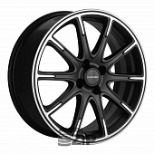 колесные диски Khomen KHW 1707 6.5x17 4*100 ET41 DIA60.1 Black Литой