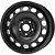 колесные диски Magnetto 16019 6x16 4*100 ET37 DIA60.1 Black Штампованный