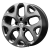 колесные диски Скад KL-307 6.5x17 5*114.3 ET48 DIA67.1 Графит Литой
