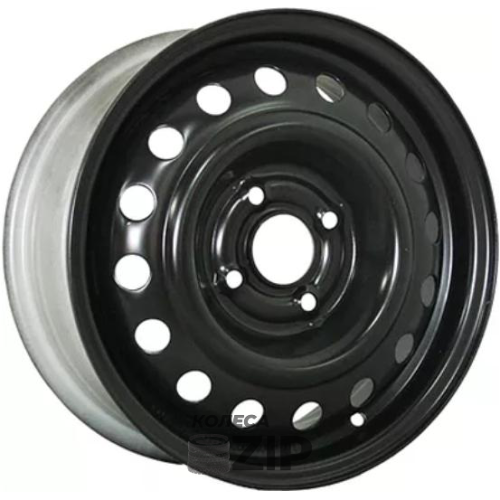 колесные диски Trebl 7625T 6.5x16 5*114.3 ET39 DIA60.1 Black Штампованный