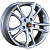 колесные диски Replica LA SNG16 7x17 5*112 ET43 DIA66.6 Silver Литой