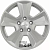 колесные диски Khomen KHW 1601 6.5x16 5*114.3 ET50 DIA67.1 F-Silver Литой