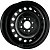 колесные диски Trebl 53A43C P 5.5x14 4*100 ET43 DIA60.1 Black Штампованный