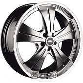 колесные диски RW НF-611 10x22 5*130 ET45 DIA71.6 Chrome Литой