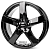 колесные диски Alutec Freeze 7x17 5*108 ET45 DIA70.1 Diamond Black Литой