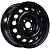 колесные диски Trebl 7915 6x15 4*100 ET43 DIA56.6 Black Штампованный