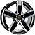 колесные диски Cross Street CR-21 7x17 5*114.3 ET45 DIA60.1 BKF Литой
