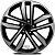 колесные диски Khomen KHW 1612 6.5x16 5*108 ET50 DIA63.3 Black-FP Литой