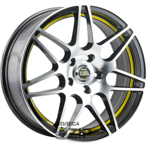 Alcasta M28 8x18 5*120 ET42 DIA67.1 BKFYSI Литой