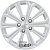 колесные диски Khomen KHW 1610 6.5x16 5*114.3 ET46 DIA67.1 F-Silver Литой