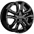 колесные диски Khomen KHW 1503 6x15 4*100 ET40 DIA60.1 Black Литой