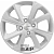 колесные диски Khomen KHW 1501 6x15 4*100 ET37 DIA60.1 F-Silver Литой