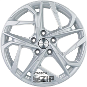 колесные диски Khomen KHW 1716 7x17 5*108 ET40 DIA60.1 Black Литой