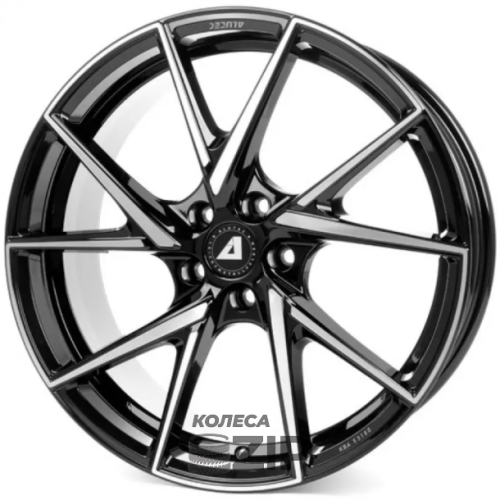колесные диски Alutec ADX.01 8.5x20 5*112 ET30 DIA70.1 Diamond Black Front Polished Литой