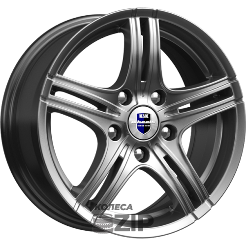 K&K Омаха 5.5x14 4*100 ET36 DIA60.1 Дарк платинум Литой