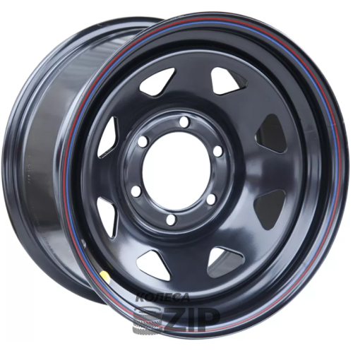 колесные диски Off Road Wheels Toyota Hilux 2.5D/3.0D 8x16 6*139.7 ET-10 DIA110.1 Black Штампованный