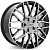 колесные диски X'trike X-131 7x17 4*108 ET45 DIA63.3 BKFP Литой