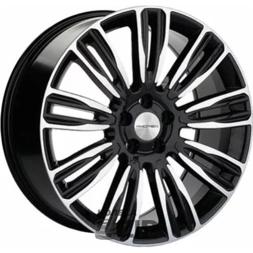 Khomen KHW 2004 8.5x20 5*120 ET45 DIA59.5 Black Литой