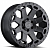 колесные диски Buffalo BW-200 8x17 5*114.3 ET35 DIA72.6 Matte black with machine dark tint lip Литой