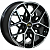 колесные диски Cross Street CR-20 7x17 5*100 ET48 DIA56.1 BKF Литой