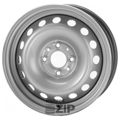 колесные диски Magnetto 14007 5.5x14 4*100 ET45 DIA57.1 Silver Штампованный
