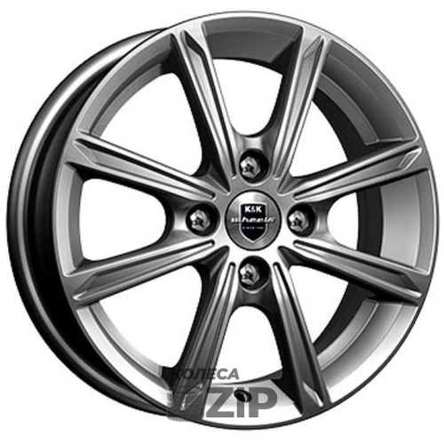 колесные диски K&K Флэш 5x14 4*100 ET43 DIA60.1 Дарк платинум Литой