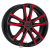 колесные диски MAK Milano 6.5x16 5*112 ET45 DIA76.1 Black Red Face Литой