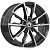 колесные диски K&K Меренге 7.5x17 5*108 ET45 DIA67.1 Алмаз черный Литой