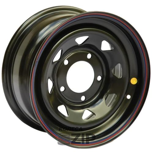 колесные диски Off Road Wheels УАЗ 8x16 5*139.7 ET-3 DIA110.1 Matt black Штампованный