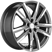 колесные диски Khomen KHW 1905 7.5x19 5*108 ET46 DIA63.3 Black-FP Литой