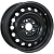 колесные диски Trebl X40939 P 7x17 5*112 ET45 DIA57.1 Black Штампованный